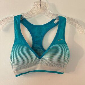 Brooks Frontrunner Racer Bra Sewn in Padded Cups Size Small